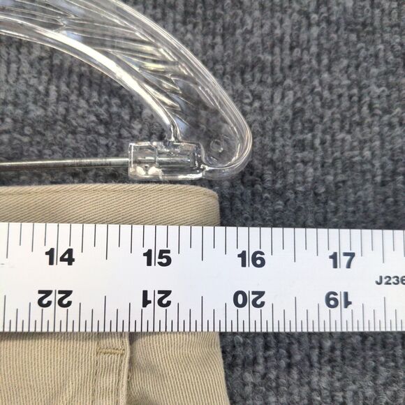 Dockers Mens Chino Shorts Tan Size 30 Cotton Slash Pockets Belt Loops - Picture 4 of 12